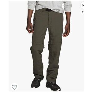 The North Face Paramount AJFB Hiking Convertible Pants Size XL Cargo Ripstop